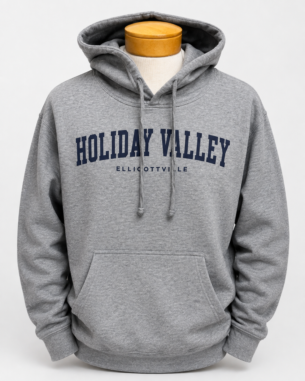 Holiday Valley Grey Hoodie