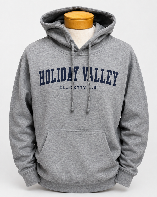 Holiday Valley Grey Hoodie