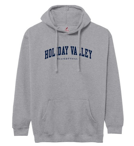 Holiday Valley Grey Hoodie