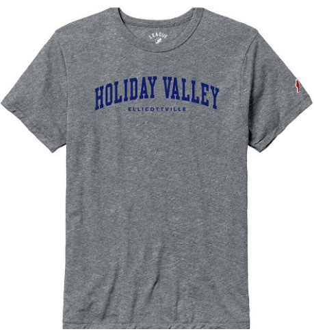 Holiday Valley Grey Tee