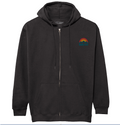Black Zip-Up Hoodie